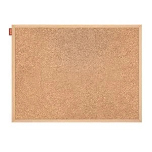 www.PARTNERPAPES.pl - tablica korkowa  80x 60 rama drewno/ MEMOBE