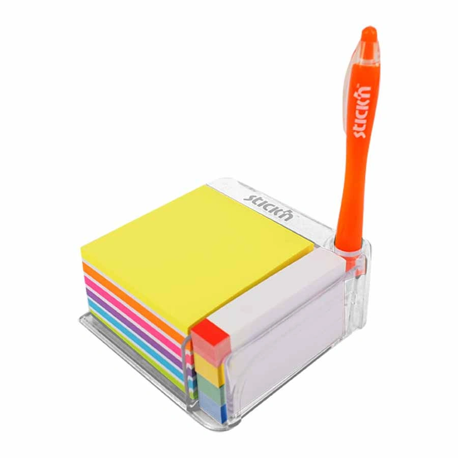 www.PARTNERPAPES.pl - Podajniki z karteczkami i zakładkami Stick’N karteczki kolorowe 76 x 76 mm i zakładki papierowe 76 x 14 mm