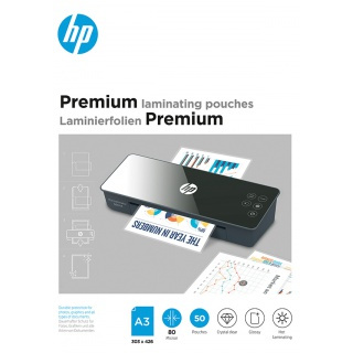 www.PARTNERPAPES.pl - Folia laminacyjna HP Premium błyszcząca A3, grubość 80 mic, opak. 50 szt