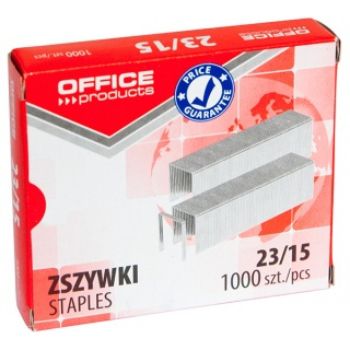www.PARTNERPAPES.pl - zszywki 23/15 OfficePr. a"1000 18072359-19