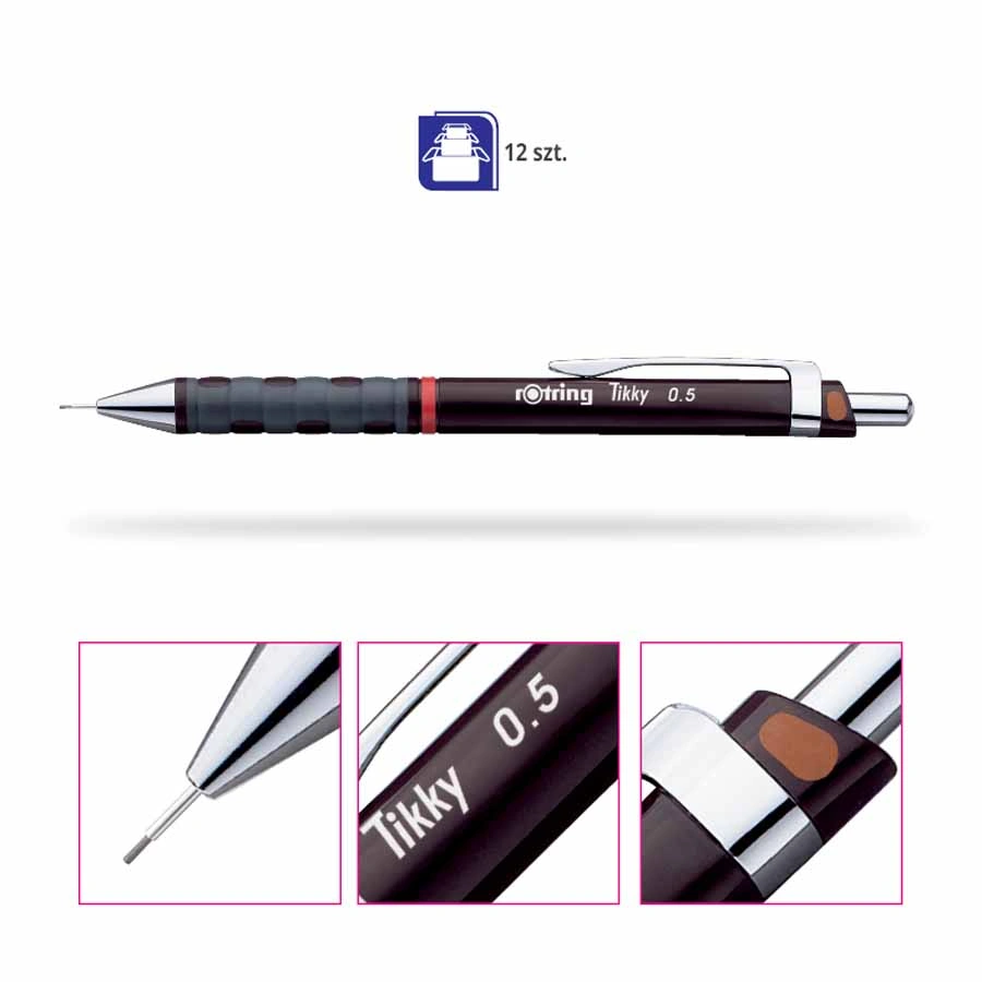 www.PARTNERPAPES.pl - Ołówek automatyczny Rotring Tikky III 0,5 mm