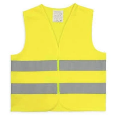 www.PARTNERPAPES.pl - Kamizelka ostrzegawcza DONAU SAFETY żółta rozmiar L, dwa pasy
