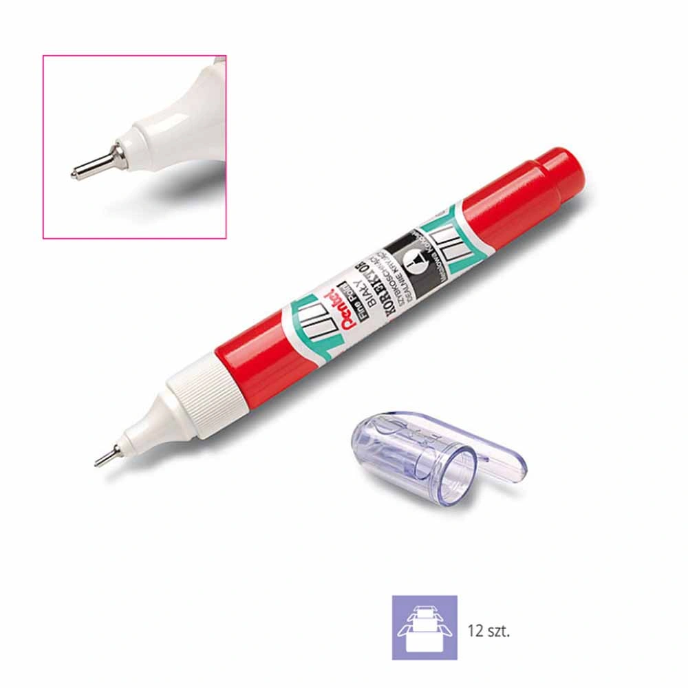 www.PARTNERPAPES.pl - Korektor w piórze Pentel ZL63 pojemność 7ml