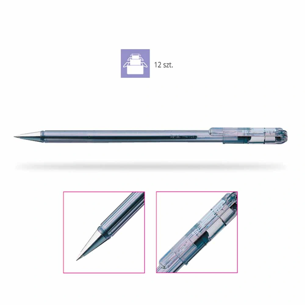 www.PARTNERPAPES.pl - Długopis Pentel BK77 niebieski