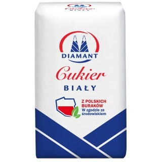 www.PARTNERPAPES.pl - Cukier Diamant biały kryształ 1 kg