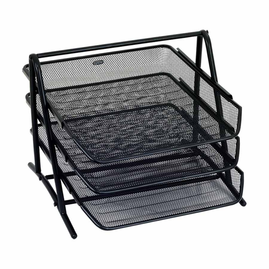 www.PARTNERPAPES.pl - Szuflady metalowe na dokumenty Grand GR-069 czarne, 260 x 346 x 305 mm (wys. x dł. x szer.)