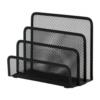 www.PARTNERPAPES.pl - Stojak metalowy na koperty Grand GR-034 czarny, 178 x 78 x 140 mm (wys. x dł. x szer.)