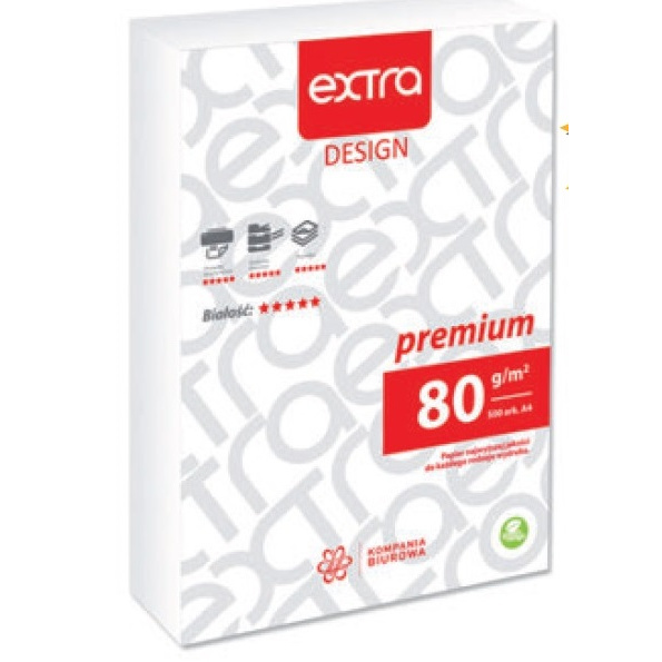 www.PARTNERPAPES.pl - Papier ksero A4 80g HP Premium a"500 kl.A+ (170CIE)  paleta 240ryz