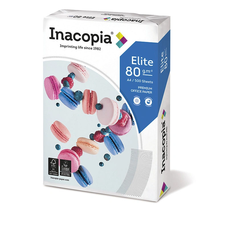 www.PARTNERPAPES.pl - Papier INACOPIA ELITE do drukarek i kopiarek A4, 80g, 500 ark