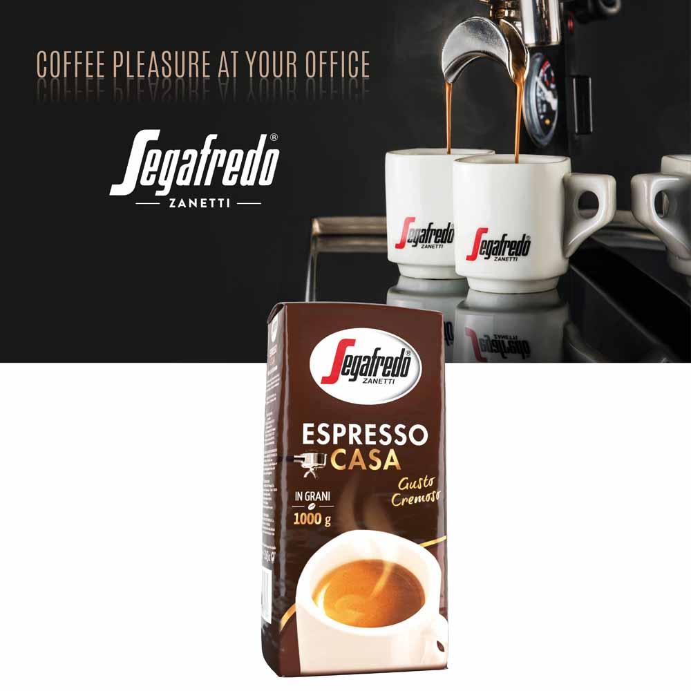 www.PARTNERPAPES.pl - Kawa Segafredo Espresso Casa 1000g 1 kg
