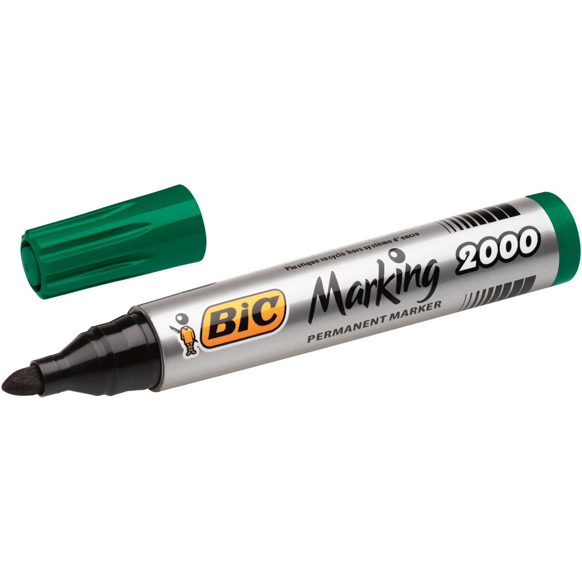 www.PARTNERPAPES.pl - Marker permanentny BIC Eco 2000 okrągły, kpl.4kolory w etui 8209112