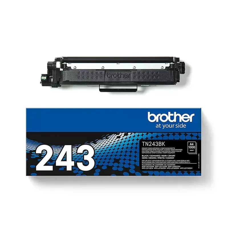 www.PARTNERPAPES.pl - Brother TN243Bk DCP-L3500/L3510/L3550 Bk 1k  (TN-243Bk) HL-L3210CW/HL-L3270CDW  MFC-L3730CDN/L3770CDW/L3730/L3740/L3750