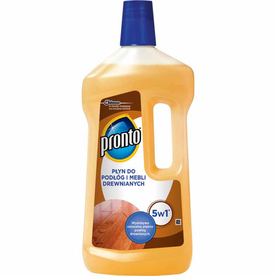 www.PARTNERPAPES.pl - Płyn do mycia Pronto 5w1  750 ml, do podłóg i mebli drewnianych