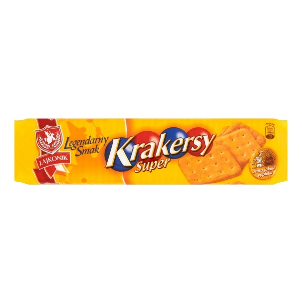 www.PARTNERPAPES.pl - Krakersy Lajkonik 180 g