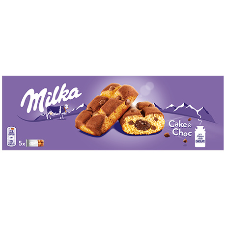 www.PARTNERPAPES.pl - Ciastka MILKA CAKE&CHOC 175g  (biszkoptowe z kawałakami czekolady )