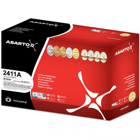 www.PARTNERPAPES.pl - z/Brother TN2411 HL-L2310D/HL-L2350DW Bk Asarto 1,2k  (AS-LB2411N, TN-2411) HL-L2357DW/HL-L2370DN/HL-L2372DN/HL-L2375DW  DCP-L2510/DCP-L2512/DCP-L2530DW/DCP-L2537DW/DCP-L2550DN  HL-L2352DW/MFC-L2710DN/MFC-L2710DW/MFC-L2712DN/MFC-L271