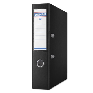 www.PARTNERPAPES.pl - segregator A4/75 DONAU PP PREMIUM czarny 3975001PL-01
