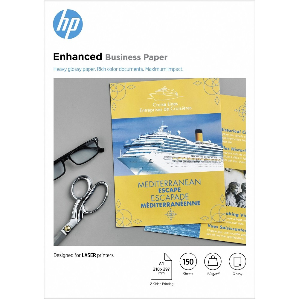 www.PARTNERPAPES.pl - Papier HP CG965A A4/150g a"150 błyszczący  Laser Professional Glossy