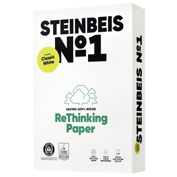 www.PARTNERPAPES.pl - papier ksero A3 80g Steinbeis Classic White ekologiczny