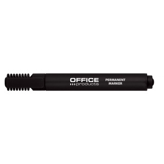 www.PARTNERPAPES.pl - Marker permanentny Office Products !! ścięta końcówka czarny 17071311-05